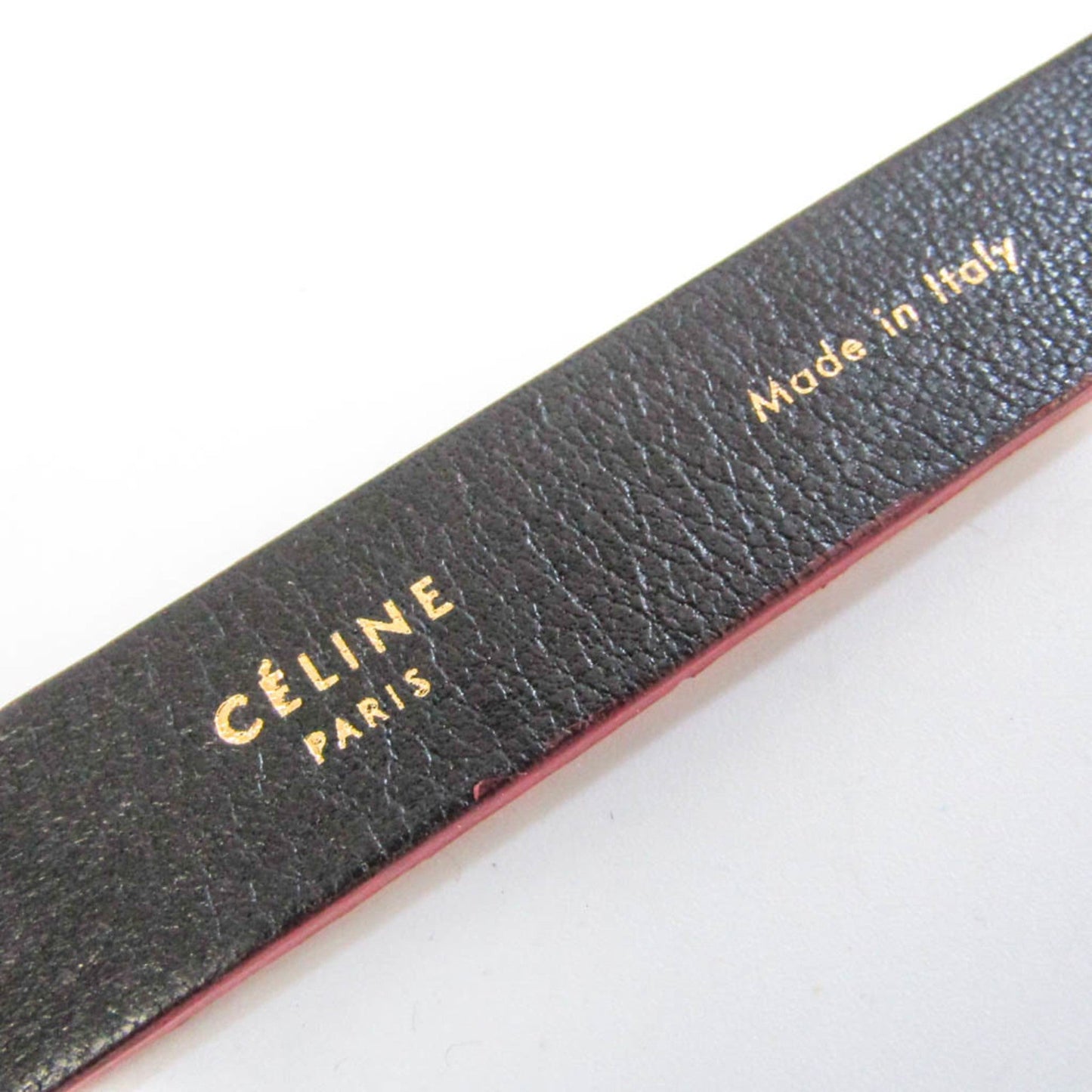 Celine Keyring [Black,Gold,Red Color]