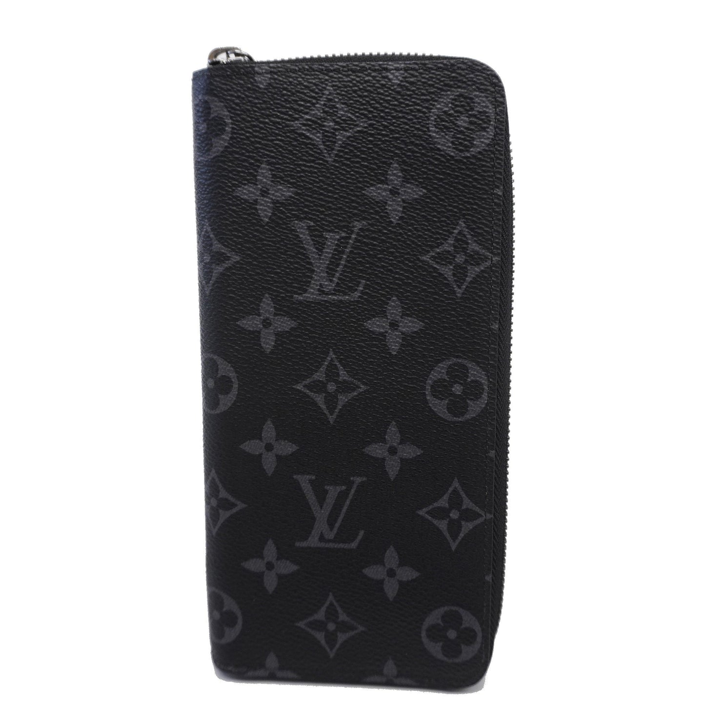 Louis VuittonAuth  Monogram Eclipse Zippy Wallet Vertical M62295 Men's Wallet