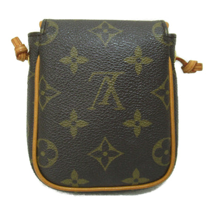 LOUIS VUITTON Pochette Cancoon Brown Monogram PVC coated canvas M60018