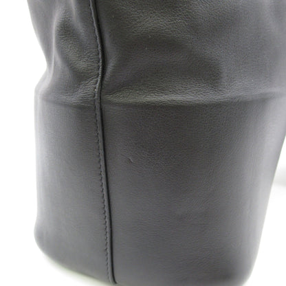 Celine bucket bag medium Black leather