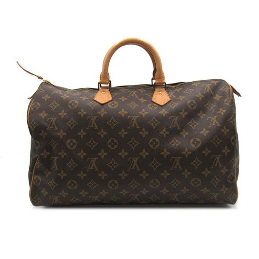 LOUIS VUITTON Speedy 40 Brown Monogram PVC coated canvas M41522