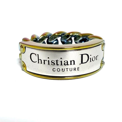 Christian Dior Multi-Color Metal Band Ring ()