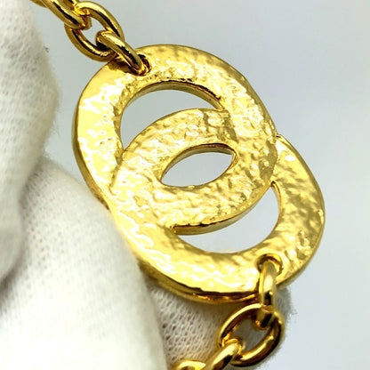 Celine Bracelet Circle Logo Gold Women's Accessories