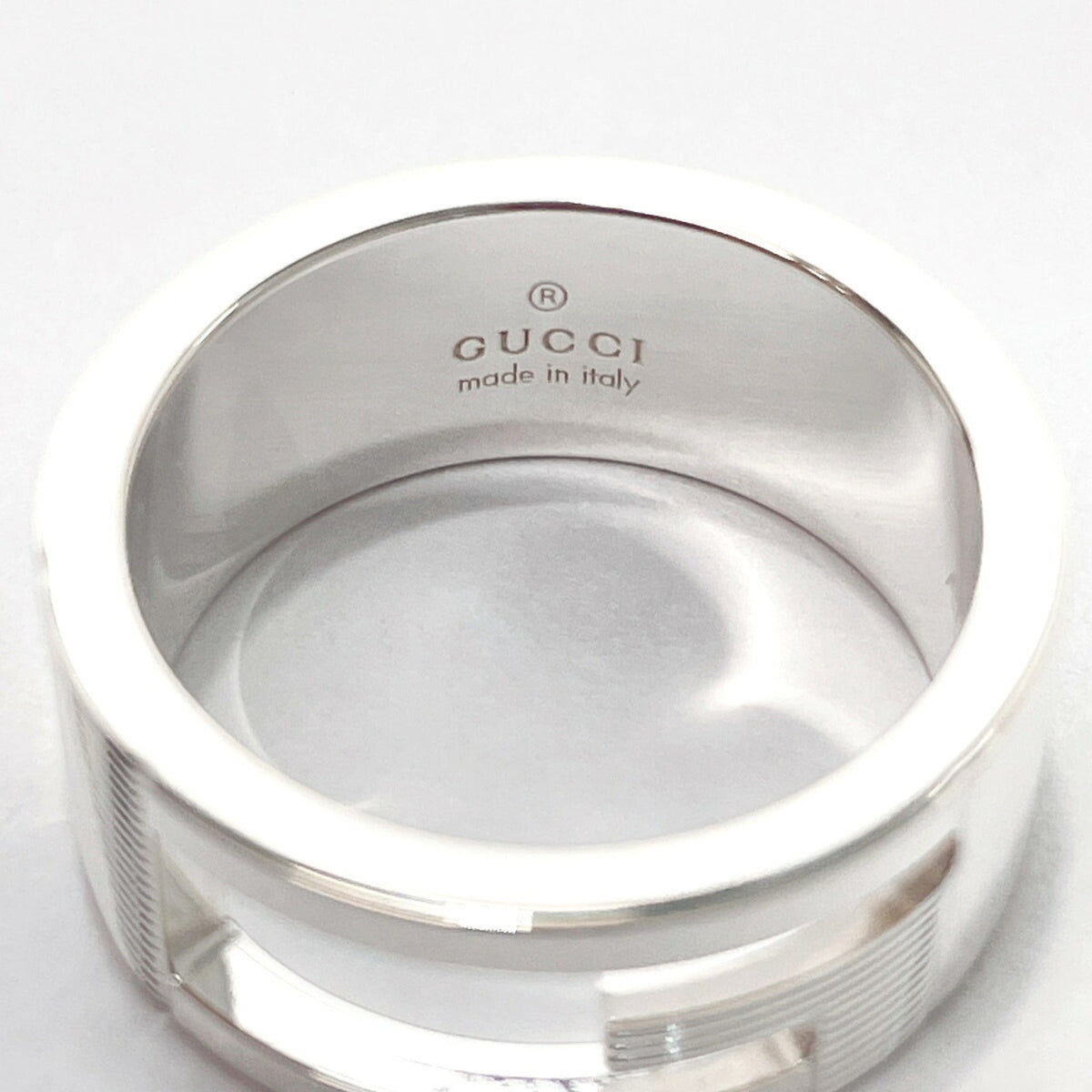 Gucci Silver Silver 925 Band Ring