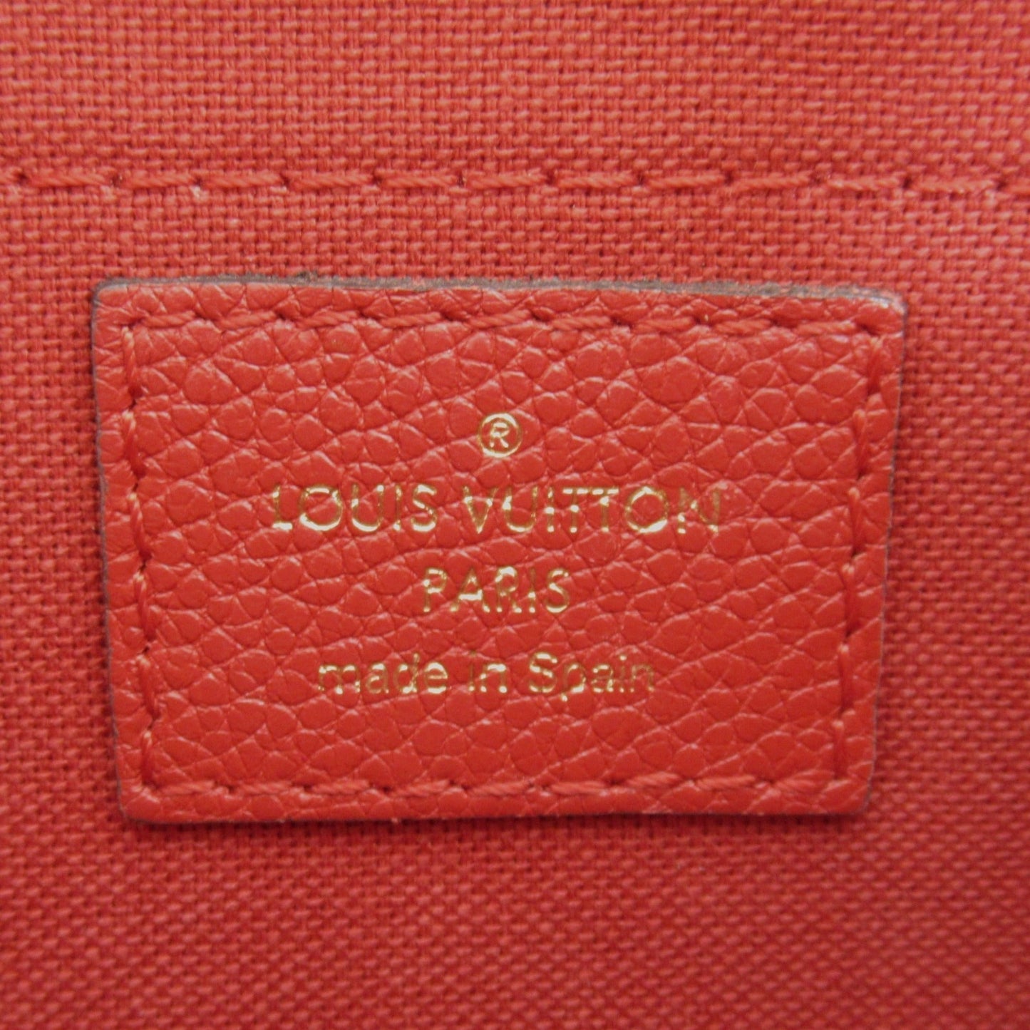 Louis Vuitton Paras clutch Brown Cerise Monogram PVC coated canvas M41638