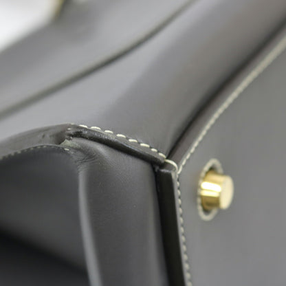 Celine Handbag Edge Gray Ladies