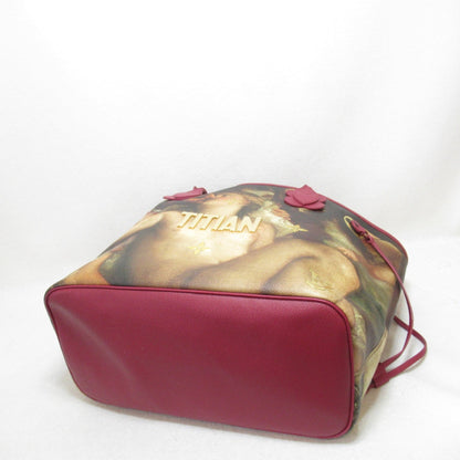 Louis Vuitton Neverfull MM Titian Bordeaux system Masters collection PVC coated canvas M43323