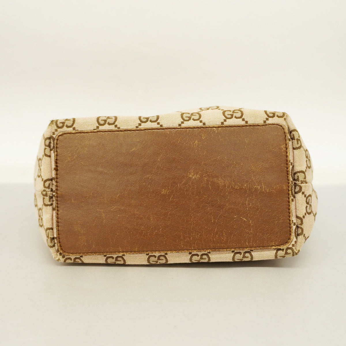 GUCCI  GG Canvas Handbag 002 1099 Women's Leather Handbag Beige,Brown