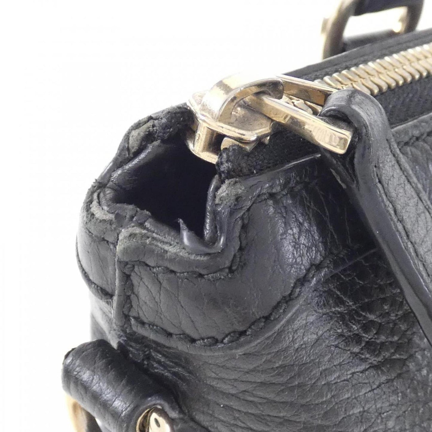 Gucci Black Leather Shoulder Bag
