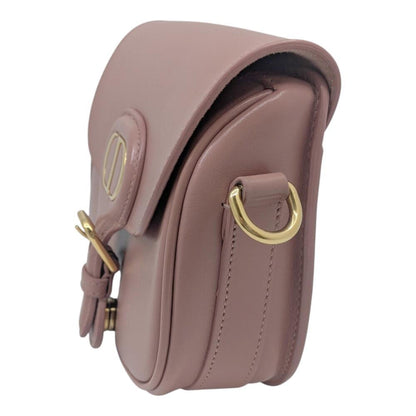 Christian Dior Pink Leather Shoulder Bag ()