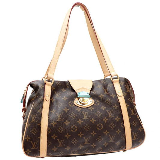 Louis Vuitton 19 Year Monogram Stresa PM Shoulder Bag Tote Ladies Brown M51186