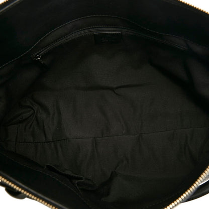 Gucci Abbey Handbag Tote Bag 189831 Black Leather Ladies Gucci