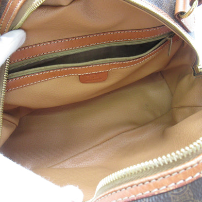 Celine Handbag Brown PVC coated canvas