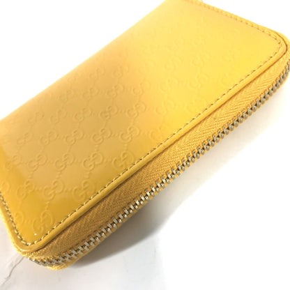 Gucci Yellow Patent Leather Coin Purse/Coin Case