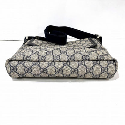 Gucci Navy Pvc Shoulder Bag