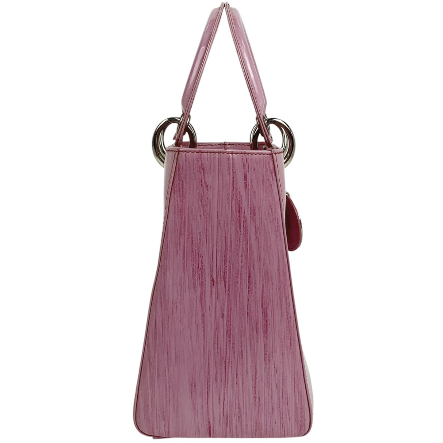 Christian Dior Pink Leather Handbag Shoulder Bag ()