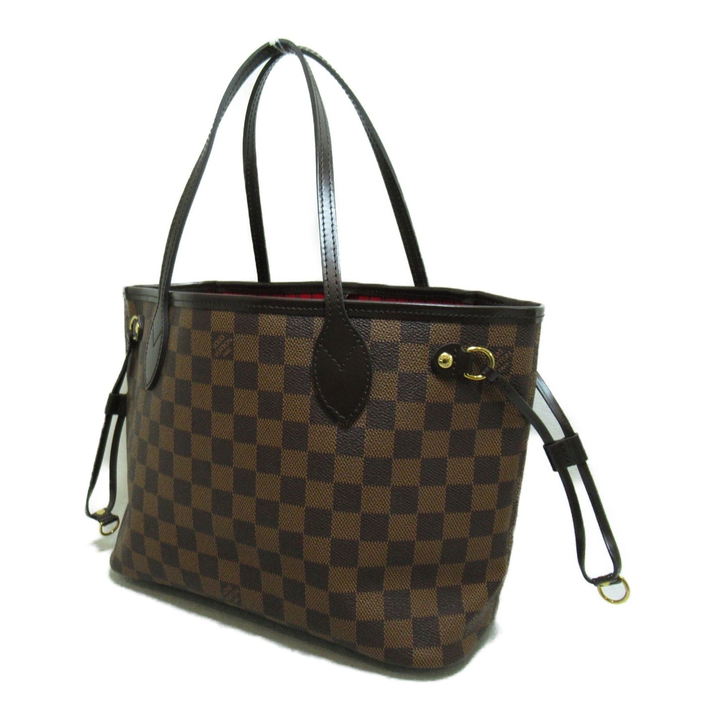 Louis Vuitton Never full PM Brown Ebene Damier PVC coated canvas N41359