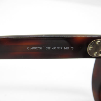 Celine sunglasses Brown Black Plastic 40073I 53F