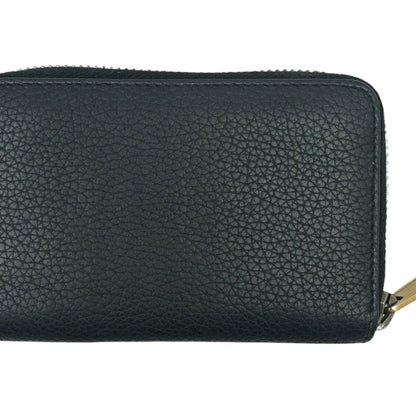 Gucci Black Leather Coin Purse/Coin Case
