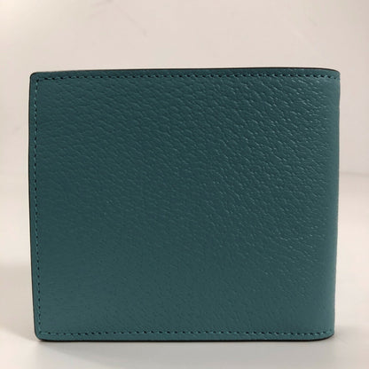 Gucci Folio Wallet GG Marmont Coin 428725 Leather Blue Ladies Gucci