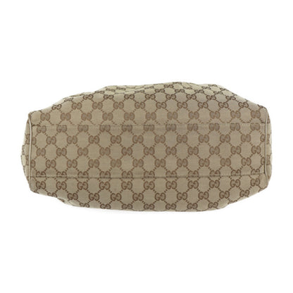 Gucci Suki handbag 211944 GG canvas leather beige gold hardware tote bag