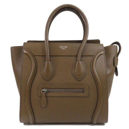 Celine Luggage Micro Handbag Calf Ladies