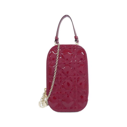 Christian Dior Red Color Leather Phone Wallet ()