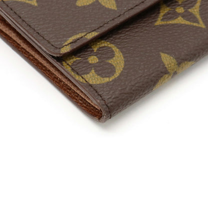 LOUIS VUITTON Monogram Portomone Plastic Coin Case Purse M61930