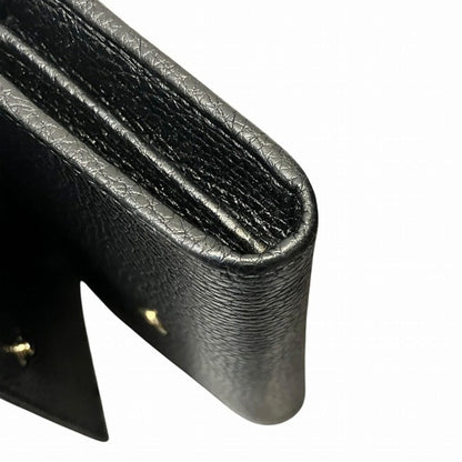 Gucci Black Leather Coin Purse/Coin Case