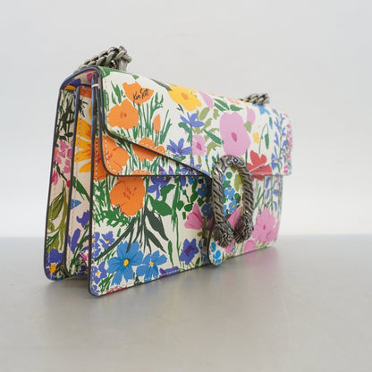 Gucci Dionysus 400249 Women's Leather Shoulder Bag Multi-color