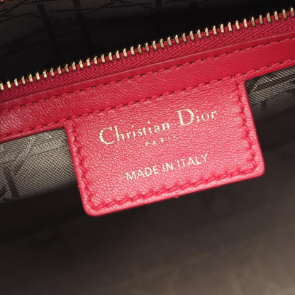 Christian Dior Pink Leather Handbag ()