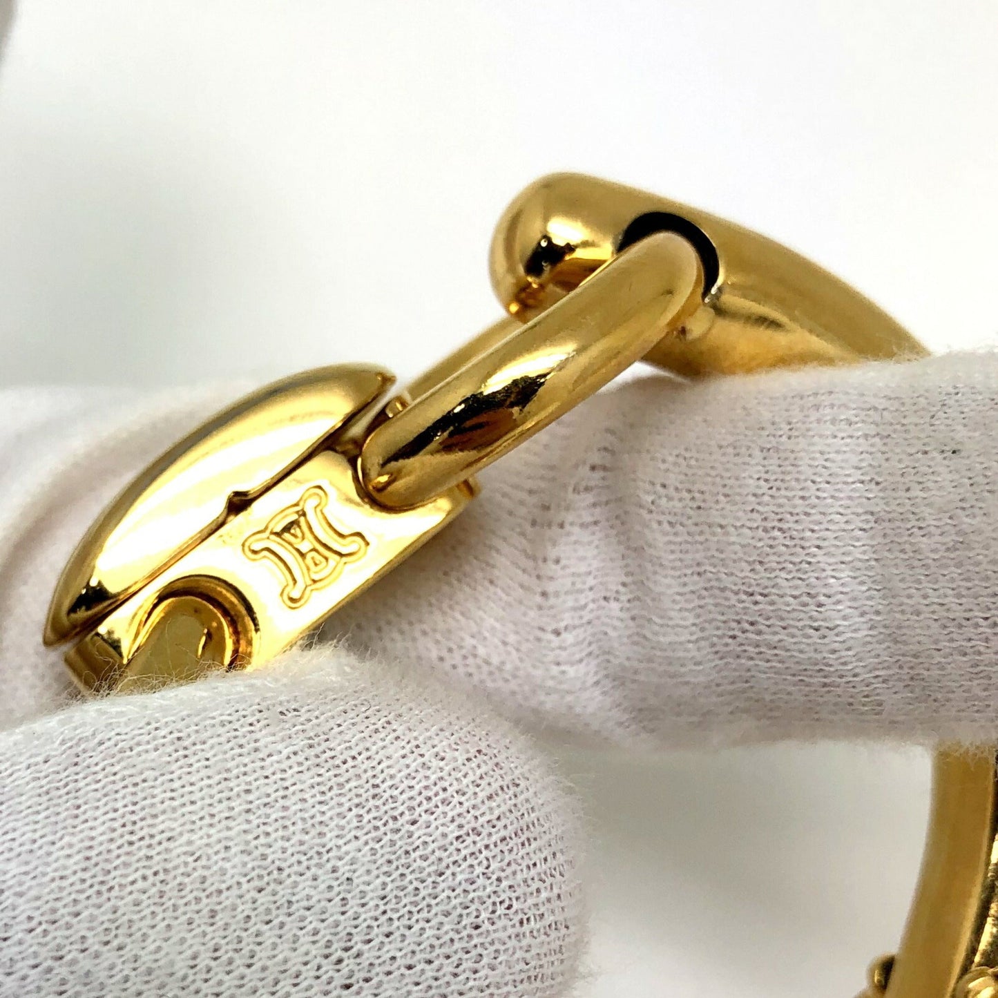 Celine Bracelet Bangle Gold Ladies Elegant