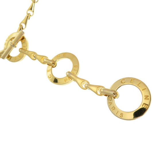 Celine Circle Gold Chain Belt