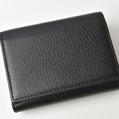 Gucci mini wallet / tri-fold GUCCI fold 474746 PETITE MARMONT Petit Marmont Black