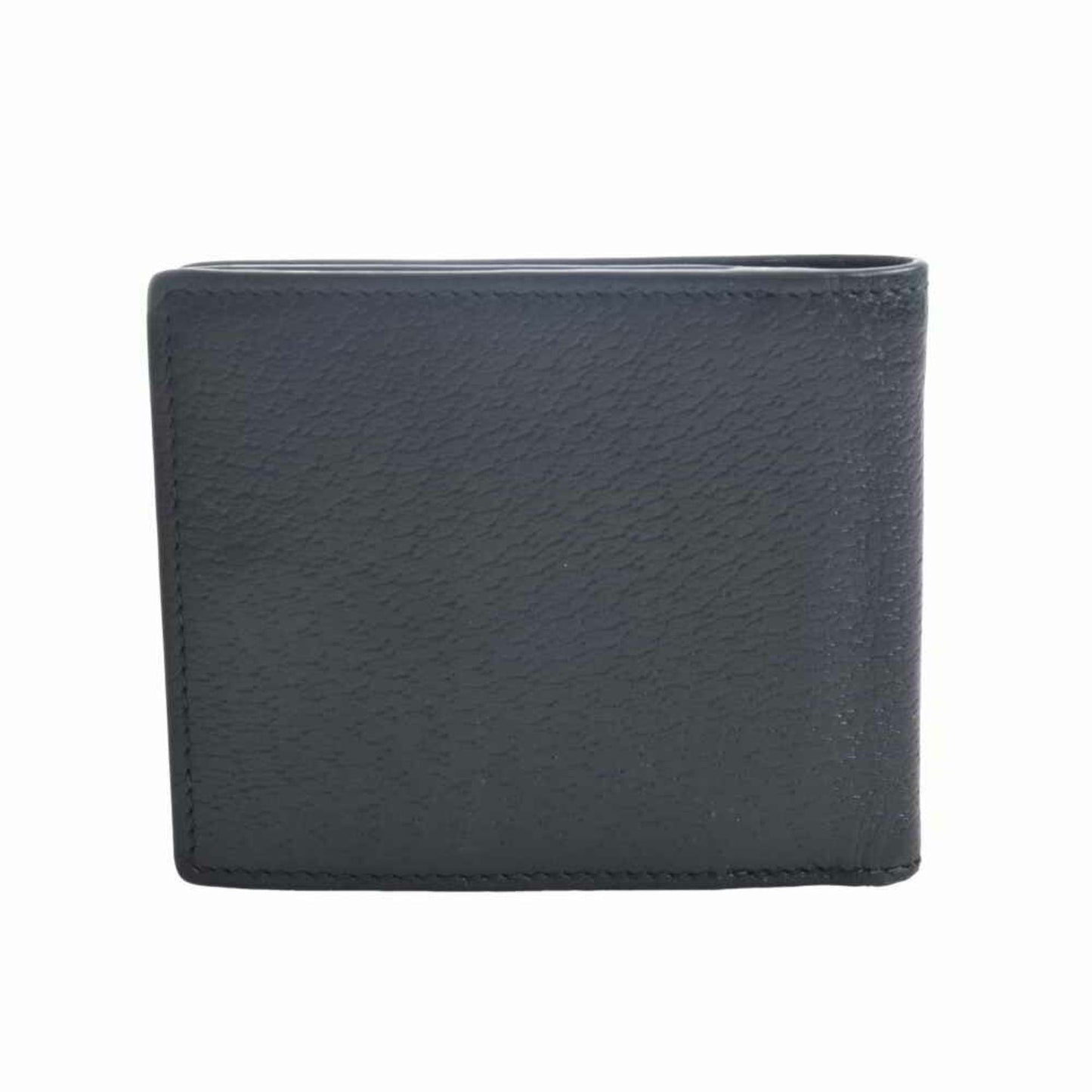 Gucci GG Marmont Leather Bifold Wallet Billfold Black