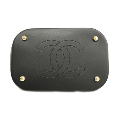 Chanel Matelasse Chain Shoulder Women's Leather Shoulder Bag Black