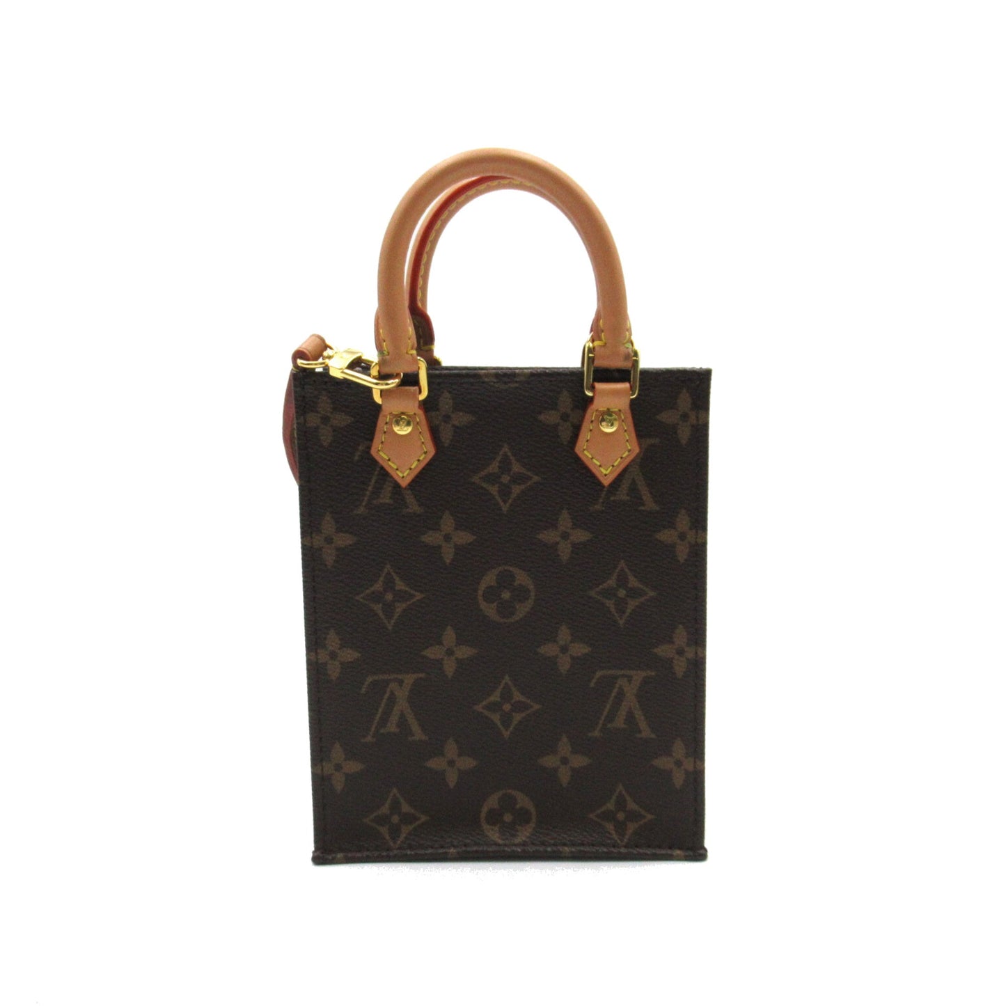 Louis Vuitton Petit Sac Plat Brown Monogram PVC coated canvas M69442