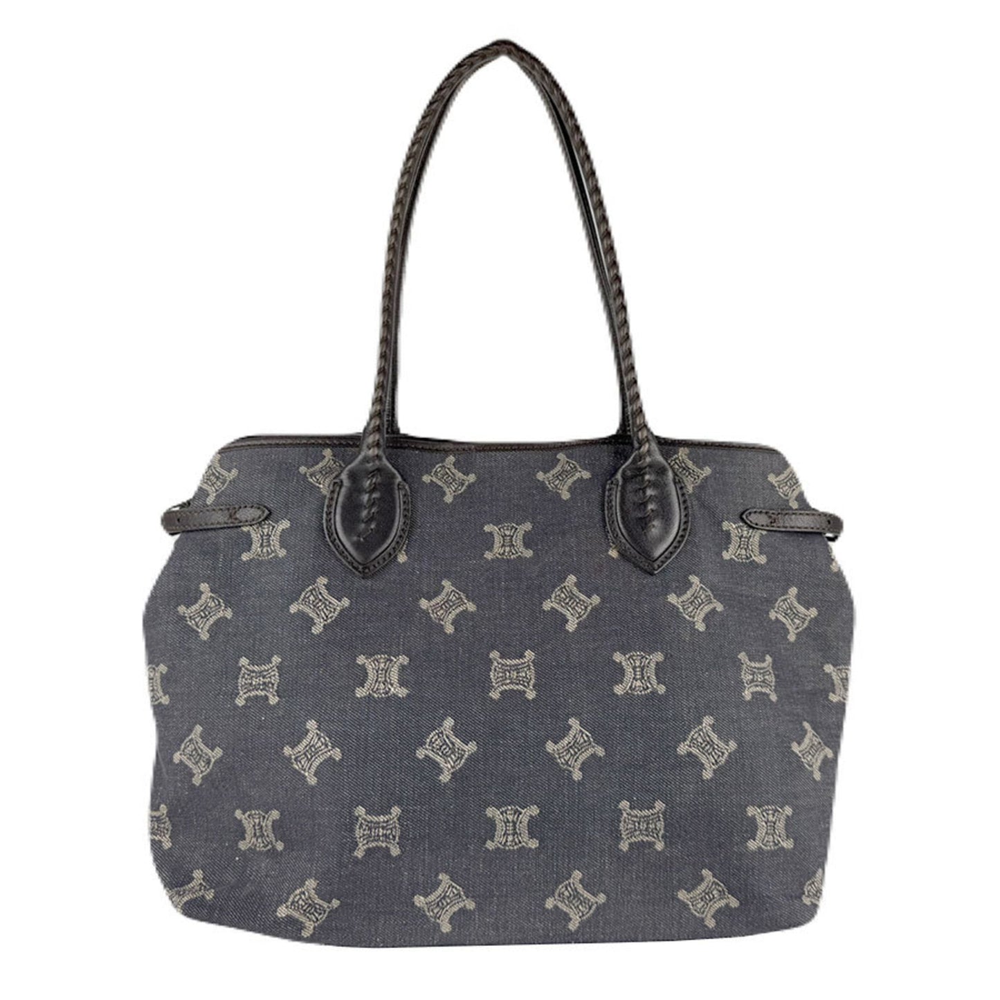 Christian Dior Silver Leather Handbag Shoulder Bag ()
