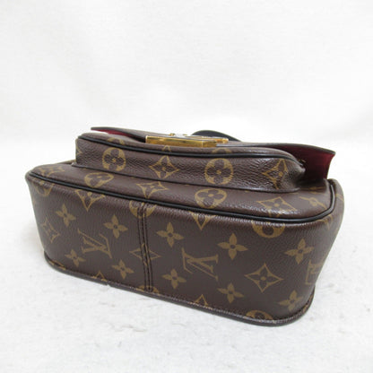 Louis Vuitton Passy Shoulder Bag Brown PVC coated canvas M45592