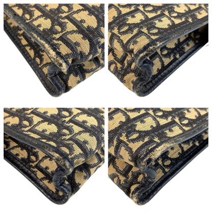 Christian Dior Navy Canvas Clutch Bag ()