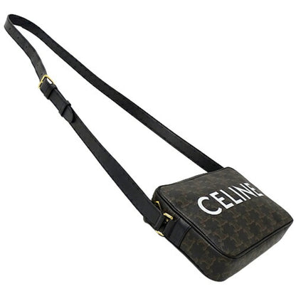Celine bag ladies shoulder triomphe brown black