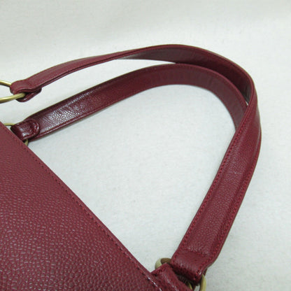CHANEL 2way tote bag Red Caviar Skin [Grained Calf]