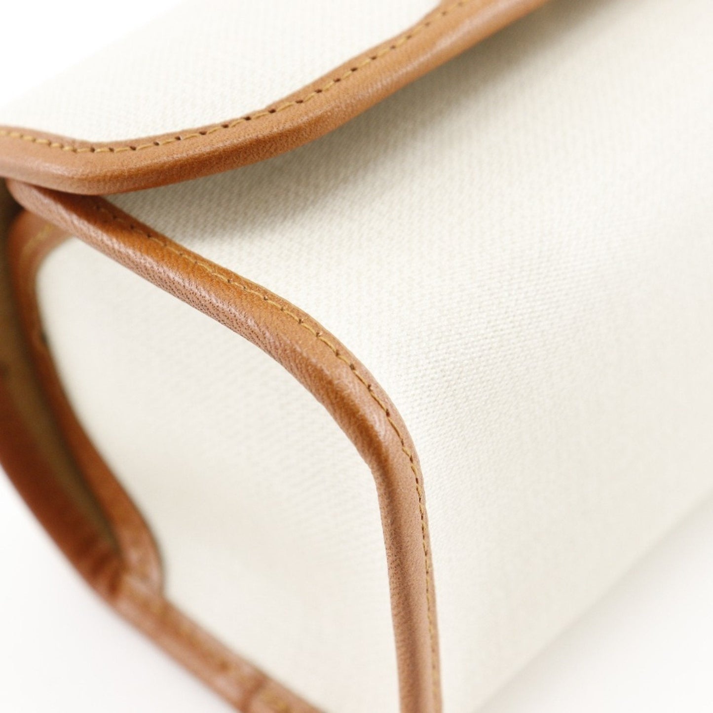 Christian Dior Off-White Pvc Pouch ()