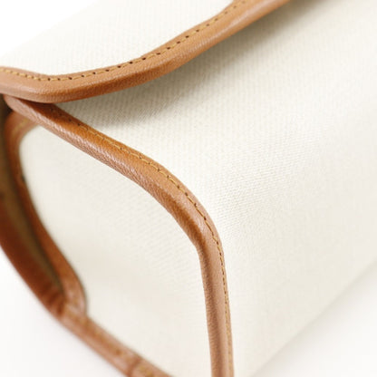 Christian Dior Off-White Pvc Pouch ()