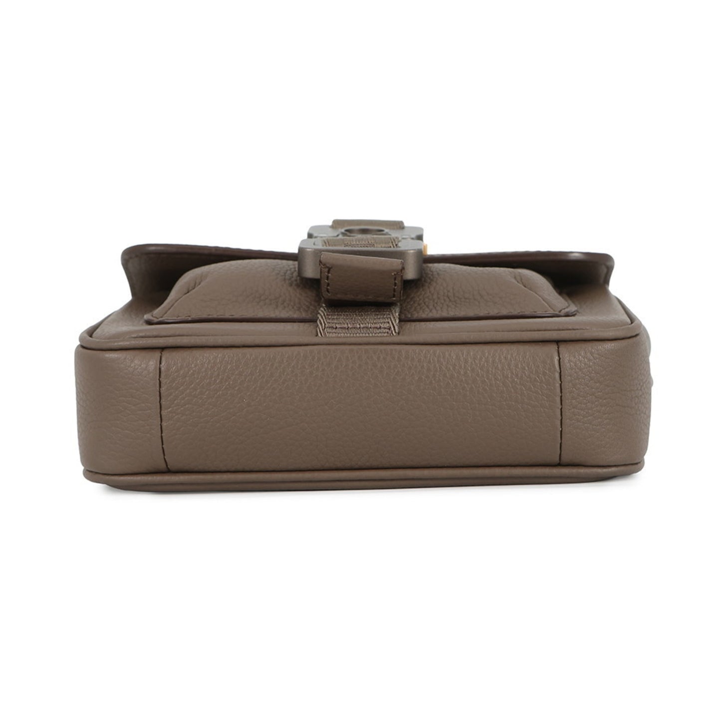 Christian Dior Olive Leather Shoulder Bag ()