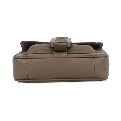 Christian Dior Olive Leather Shoulder Bag ()