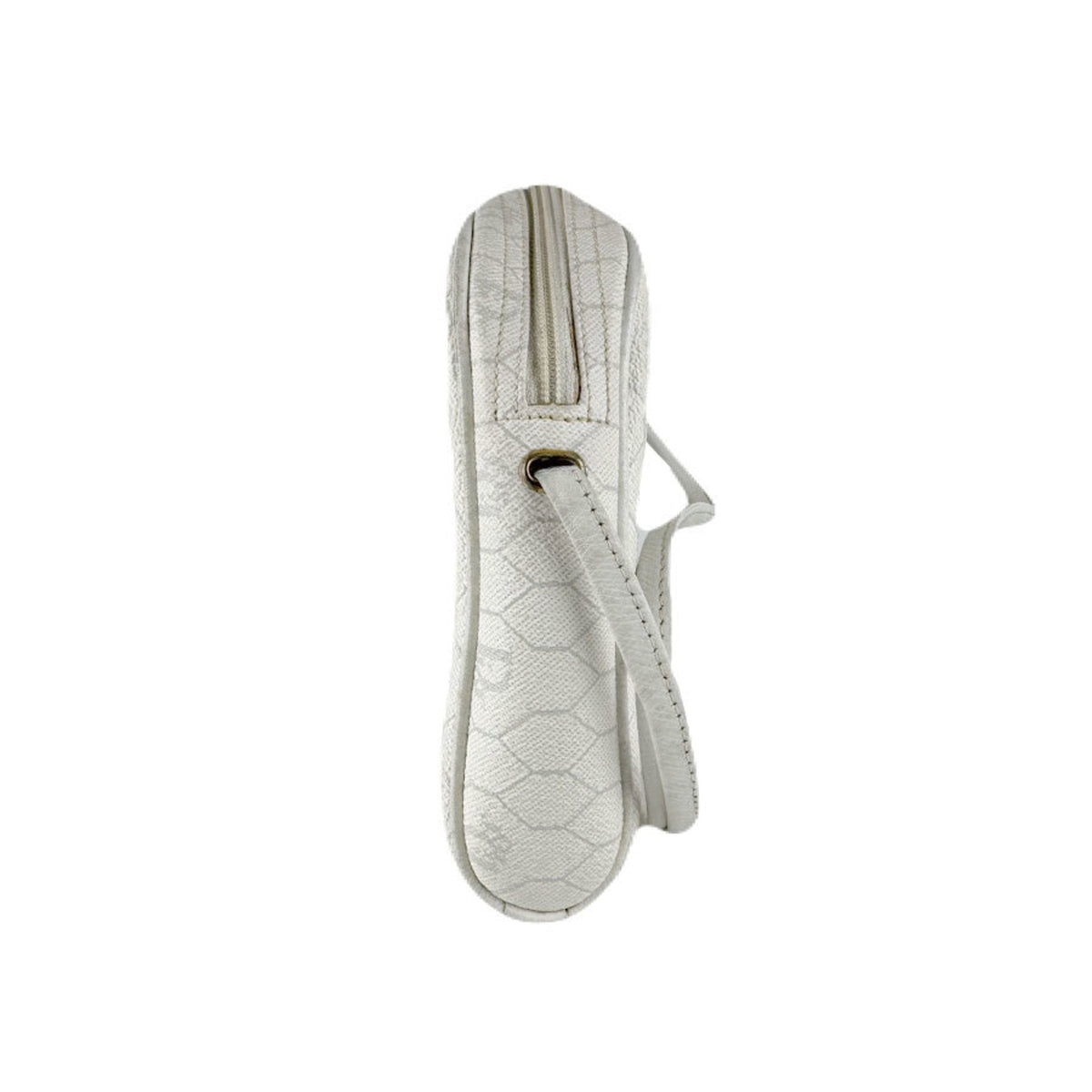 Christian Dior White Leather Shoulder Bag ()