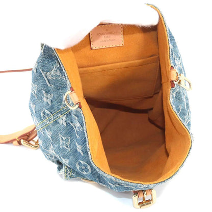 LOUIS VUITTON Monogram Denim Sac A Dos PM Backpack Rucksack Blue M95057