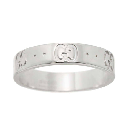 Gucci Icon Silver White Gold (18K) Band Ring