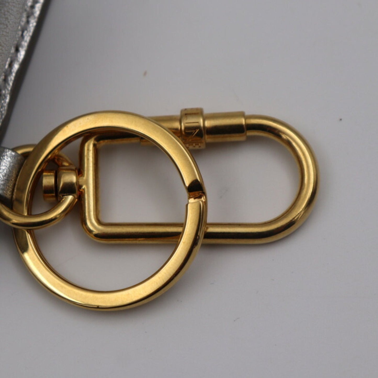 Celine Envelop Airpods Keyring Envelope key ring holder 1GH403DPS.36AG lambskin silver gold metal fittings earphone case